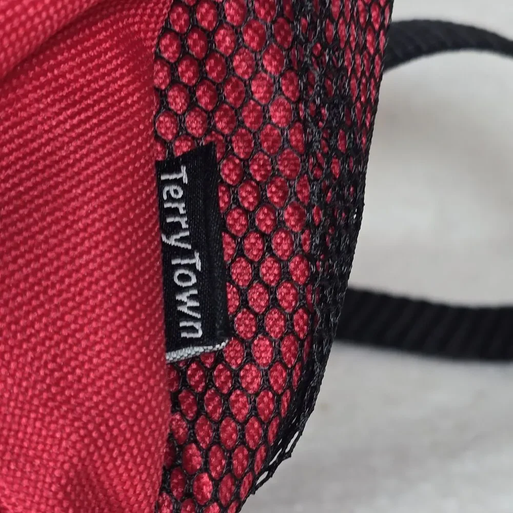 Unique Red Terry Town Cook Out Branded Merch Backpack NWT